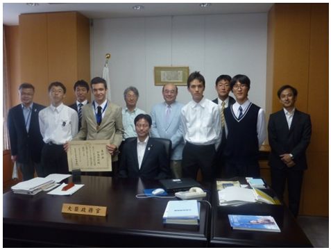 文部科学省表敬訪問写真2